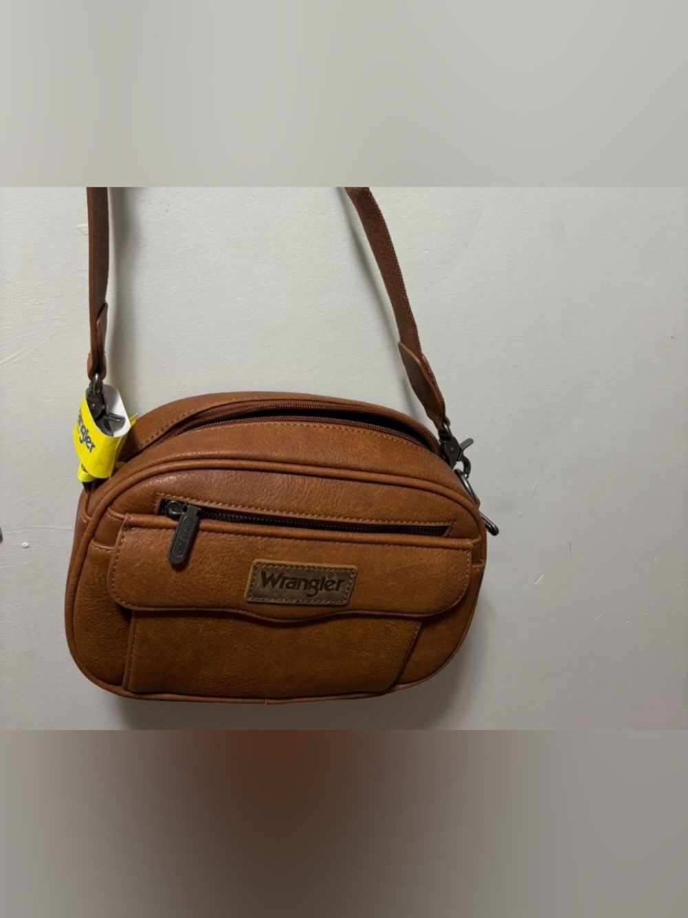 Brand New Wrangler Tan Crossbody Messenger Bag